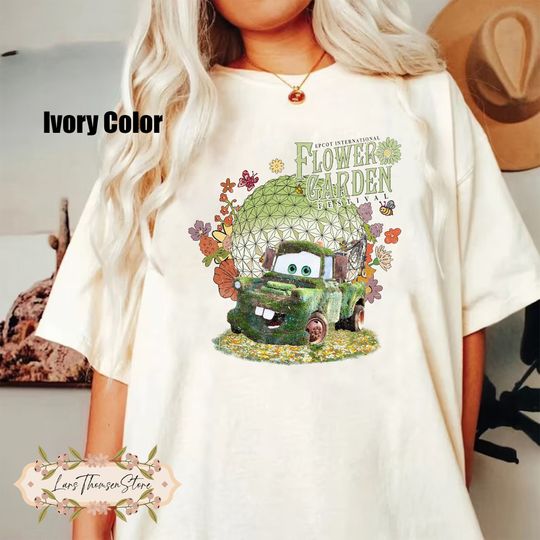 Tow Mater Shirt, Disney Car Shirt, Epcot Shirt