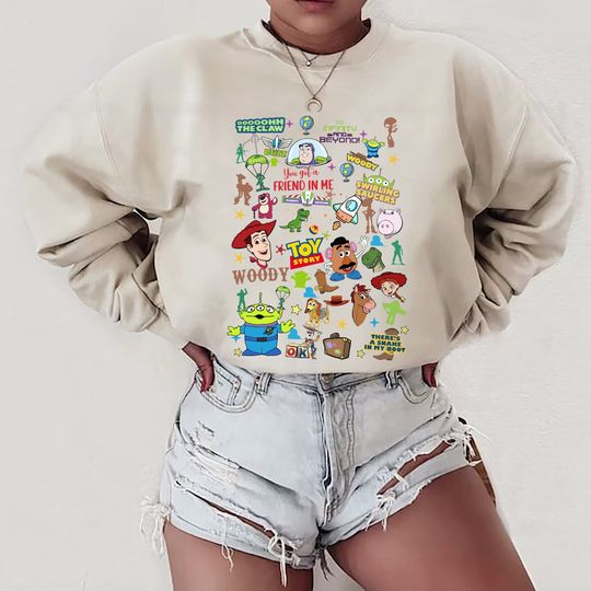Disney Toy Story Sweatshirt, Toy Story Shirt, Toy Story Friends Shirt