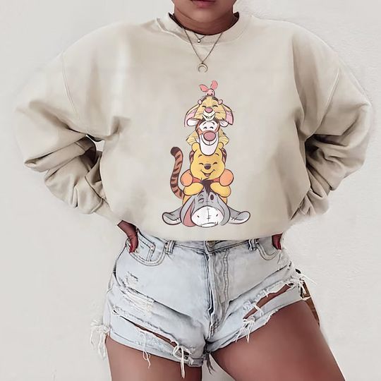 Disney Winnie The Pooh Sweatshirt, Pooh Bear Shirt, Winnie The Pooh Shirt