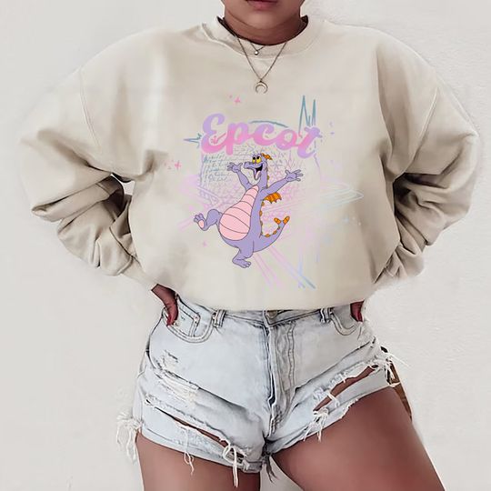 Figment Epcot Sweatshirt, Disney Figment Shirt, Figment Shirt