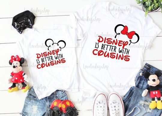Disney Cousins trip shirt, Disney Cousins shirt, Disney family shirts, Disney trip shirt, Disney Matching shirts