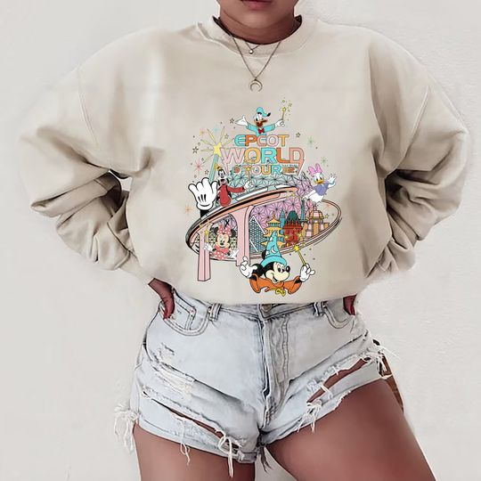 Vintage Epcot Sweatshirt, Epcot Sweatshirt, Disney Epcot Shirt