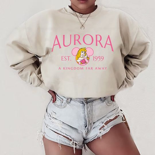 Disney Princess Sweatshirt, Princess Aurora Sweatshirt, Sleeping Beauty Shirt