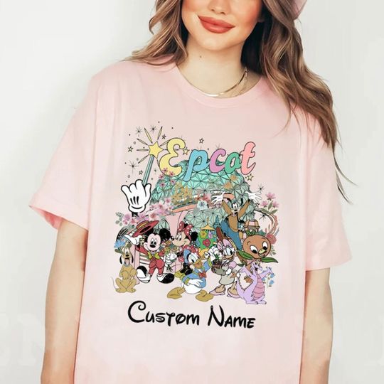 Custom Disney Epcot Flower Garden Shirt, Disney Epcot Flower and Garden Festival 2023