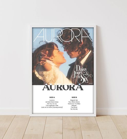 Daisy Jones and The Six Aurora Album Poster