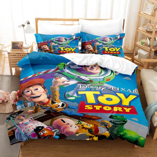 3D Printed Disney Pixar Toy Story Bedding Duvet Cover Set,Bedding Set
