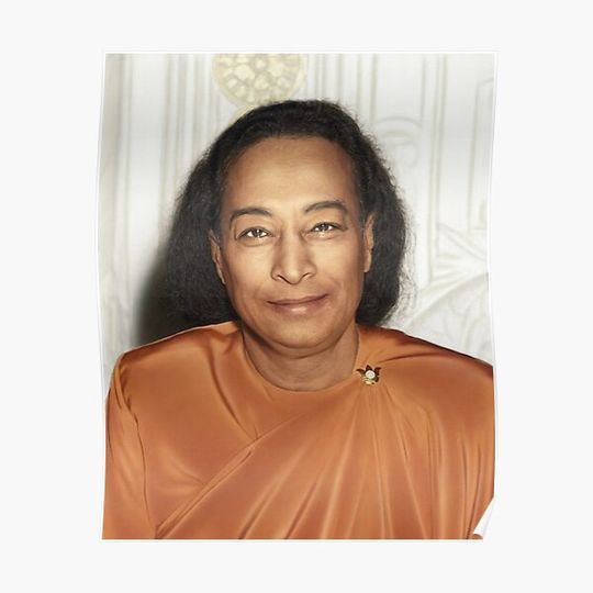 Discover Paramahansa Yogananda Premium Matte Vertical Poster