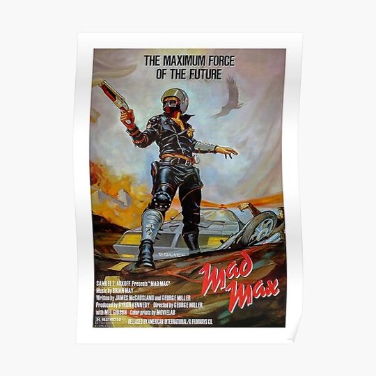 Mad Max poster Premium Matte Vertical Poster