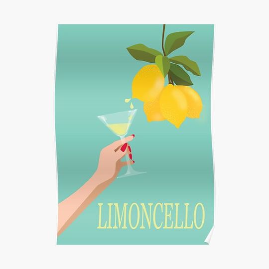 Discover Limoncello Premium Matte Vertical Poster