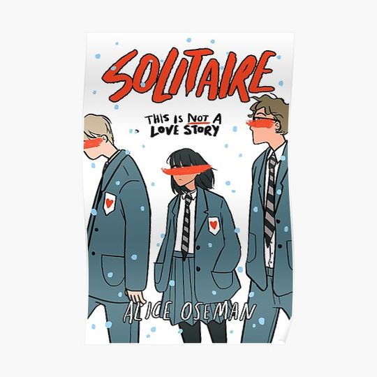 SOLITAIRE by Alice Oseman Premium Matte Vertical Poster