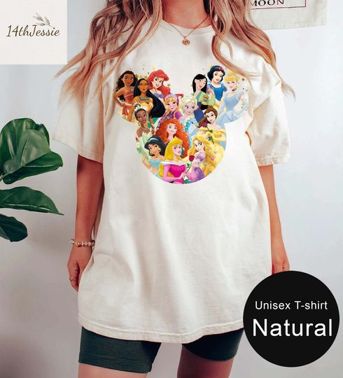 Discover Disney Princess Shirt, Disney Cute Shirt, Disney Princesses