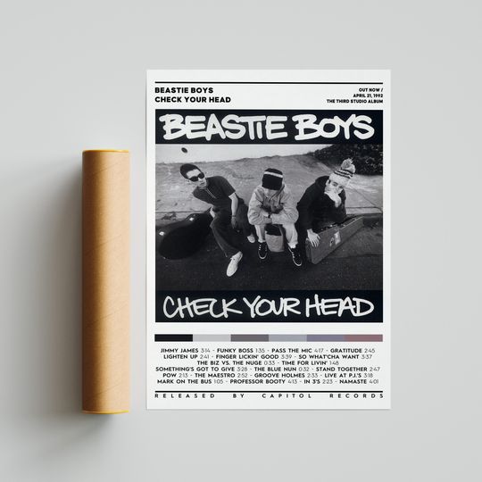 Beastie Boys - Check Your Head Album Poster