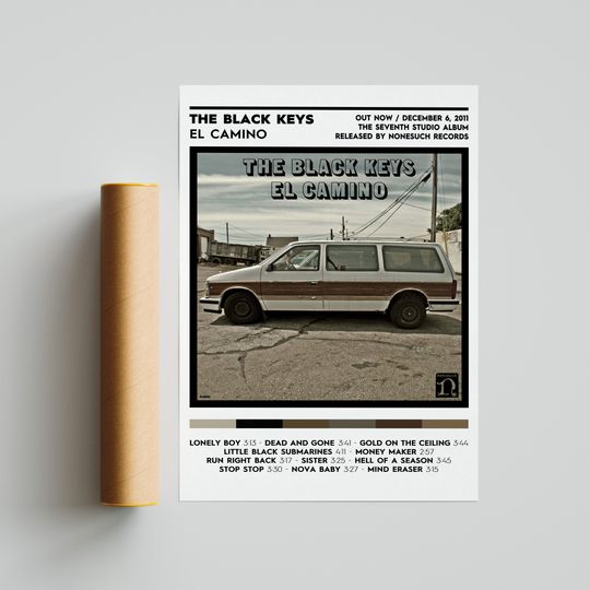The Black Keys - El Camino Album Poster