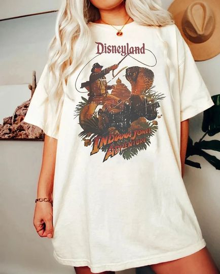 Discover Indiana Jones Adventure Disneyland 1995, Indiana Jones Shirt