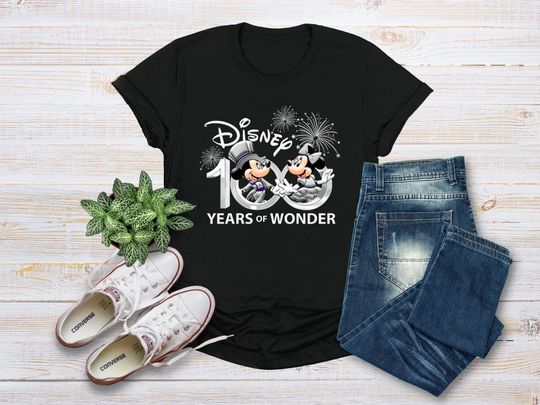 Disney 100th Anniversary Shirt, Mickey and Friends, Chip and Dale Shirt, Magic Kingdom Shirt