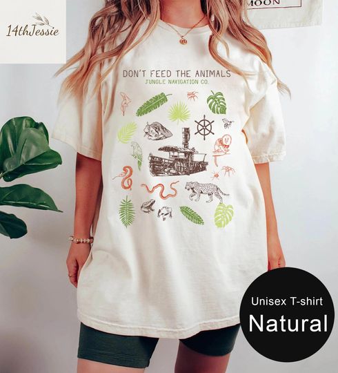 Disney Jungle Cruise Icons Shirt, Magic Kingdom Shirt, Disneyworld Shirt