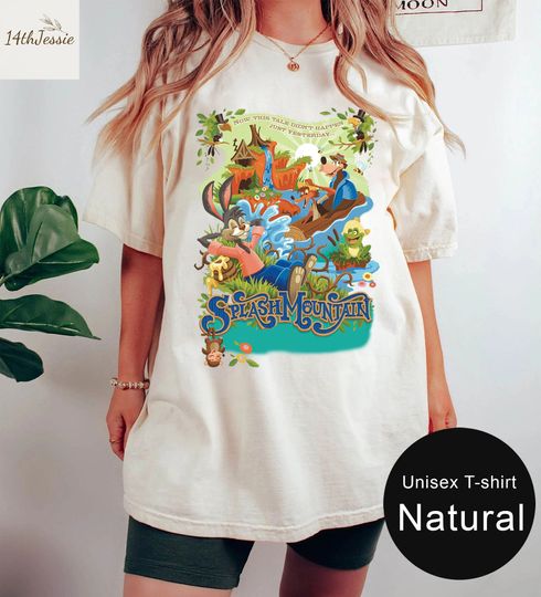 Vintage Splash Mountain Tshirt, Sweatshirt, Disney Family Shirt