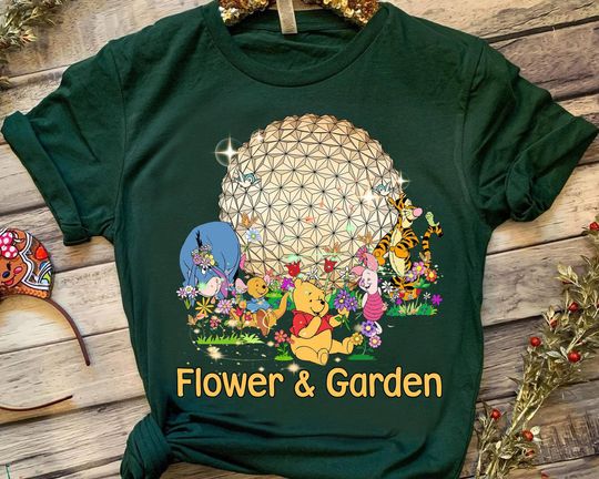 Disney Epcot Flower and Garden Winnie-the-Pooh & Friends Shirt, Disney Snow White Shirt