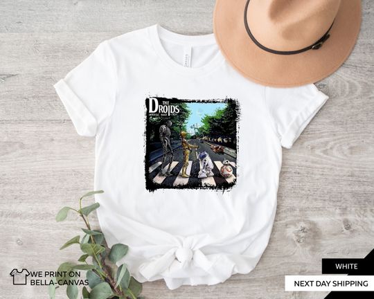 Star Wars Shirt, Droids Abbey Road T-Shirt, Disney Shirt