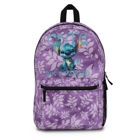 Stitch Disney backpack, travel backpack, Lilo and Stitch
