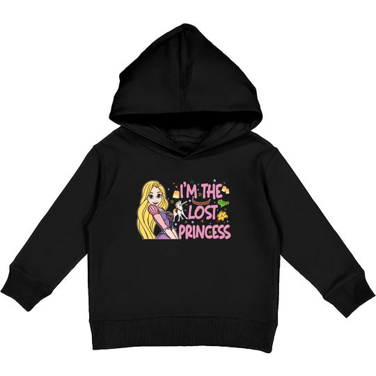 Tangled Kids Pullover Hoodies, Lost Princess Kids Pullover Hoodies, Rapunzel Kids Pullover Hoodies, Disney Princess Kids Pullover Hoodies
