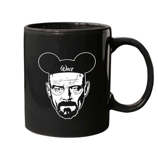 Walter White Heisenberg Walt Mugs, Walt Breaking Disney, Walt White Mugs, Disney Mugs