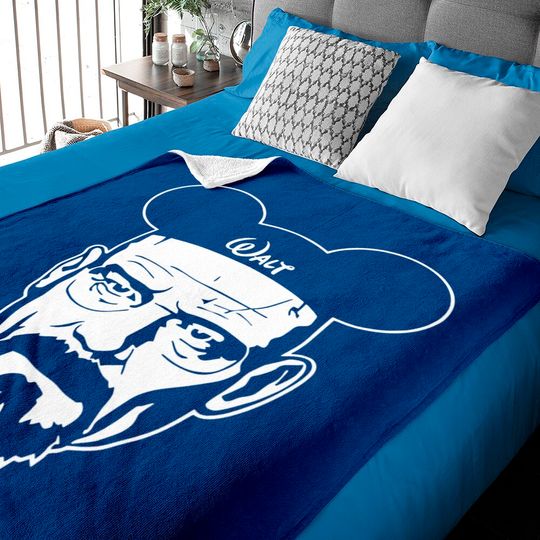 Walter White Heisenberg Walt Baby Blankets, Walt Breaking Disney, Walt White Baby Blankets, Disney Baby Blankets