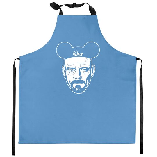 Walter White Heisenberg Walt Kitchen Aprons, Walt Breaking Disney, Walt White Kitchen Aprons, Disney Kitchen Aprons