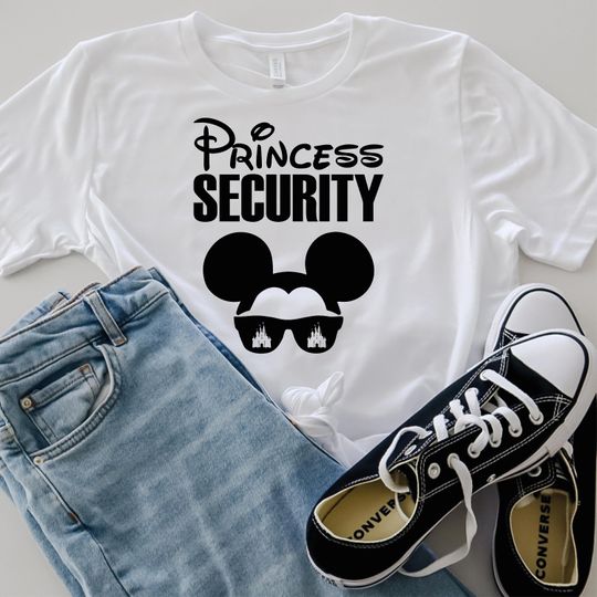 Disney Princess Security Shirt, Disney Dad And Girl Shirt, Disney Dad Shirt
