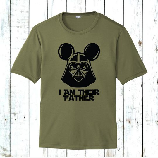 I Am Their Father Dri Fit Shirt - Darth Vader Disney Shirt - Hollywood Studios