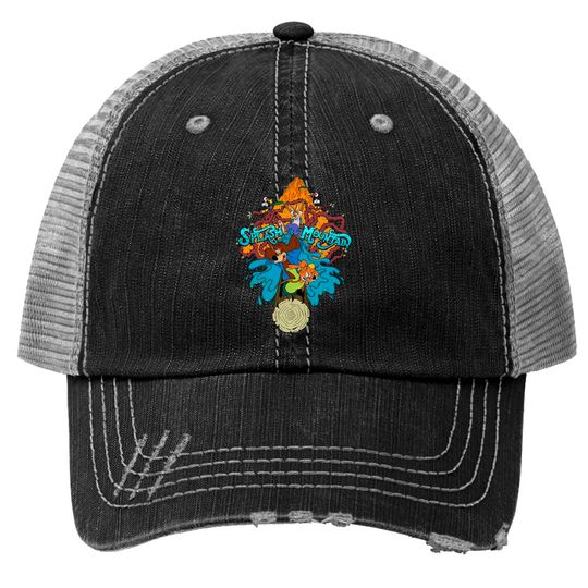 Splash Mountain Comfort Colors Trucker Hats, Disney Mountain Trucker Hats