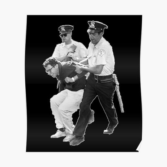 Bernie Arrested 1963 Premium Matte Vertical Poster