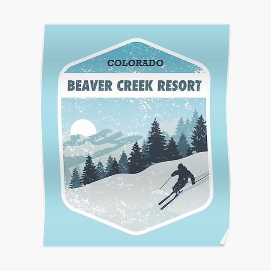 Discover Beaver Creek Resort Premium Matte Vertical Poster