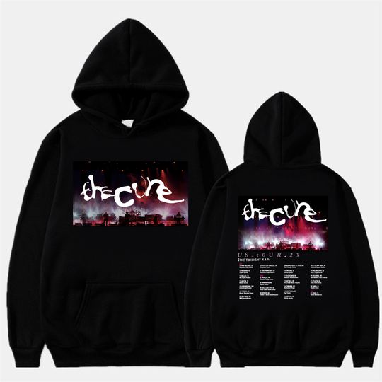 The Cure 2023 tour of North America Hoodie, Shows of a Lost World Tour 2023 merch, The Cure 2023 Tour Shirt