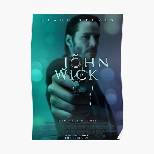 John Wick Movie Premium Matte Vertical Poster