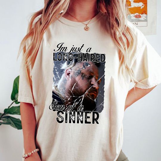 Jelly Roll American Rock Singer Shirt, Son of a Sinner Shirt