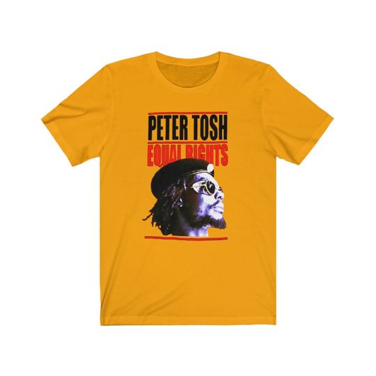 Peter Tosh T Shirt, BLM Equal Rights, Reggae Music Band Tee, Jah Rasta Clothing Graphic Print