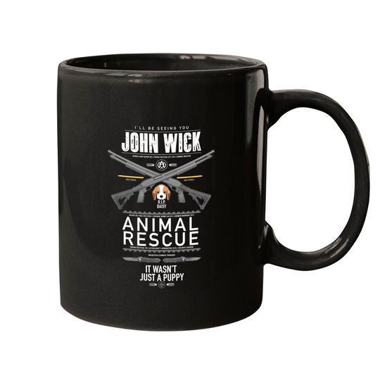 John Wick 24 Mugs, John Wick Mugs