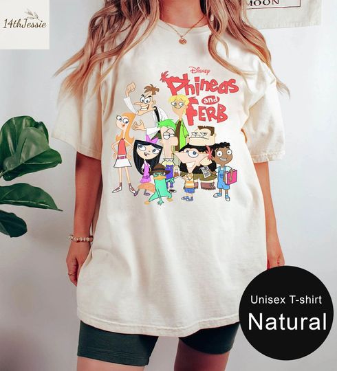 Disney Phineas And Ferb Shirt, Disney Shirt