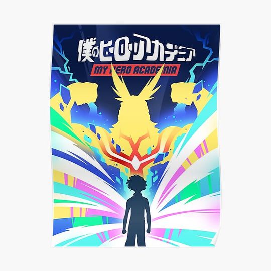 Hero Anime/Boku no Hero Academia Premium Matte Vertical Poster