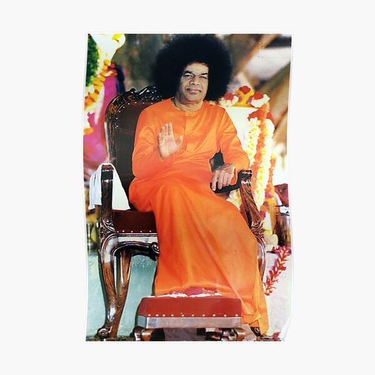 Discover setya sai baba Premium Matte Vertical Poster