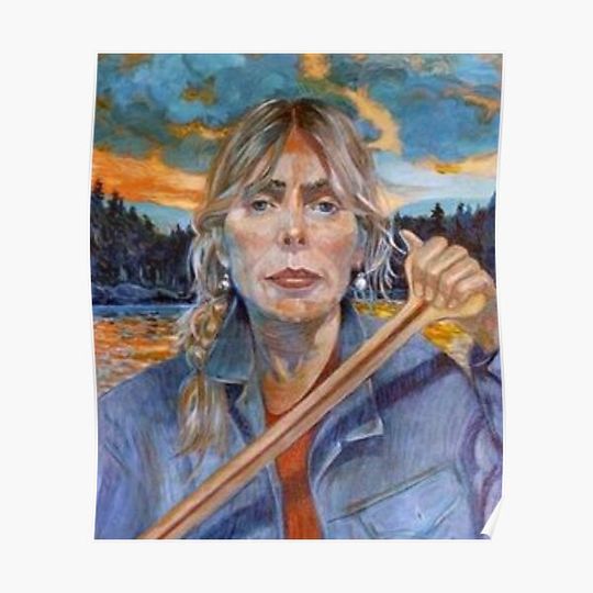 Joni Mitchell Premium Matte Vertical Poster