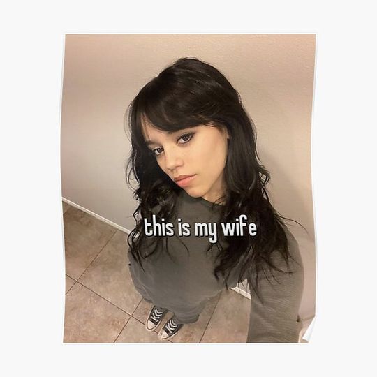 Jenna Ortega Wednesday Premium Matte Vertical Poster