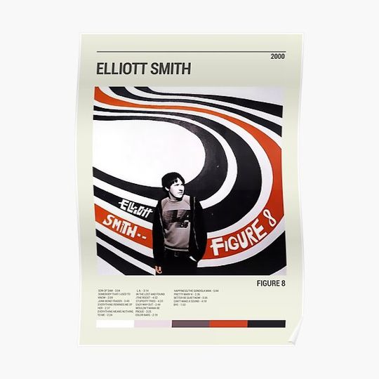 Discover elliott smith Premium Matte Vertical Poster