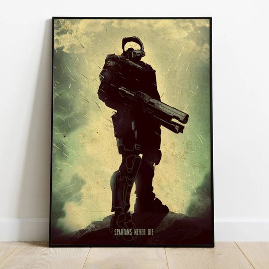 Discover HALO Premium Matte Vertical Poster