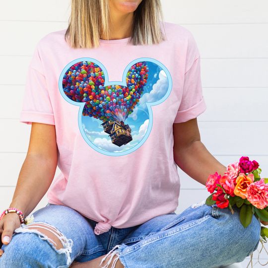 Up Movie in Mickey Ears, Disney Up Shirt, Up Movie Shirt