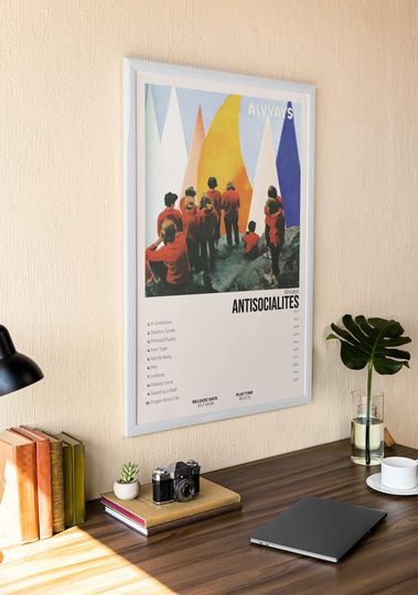 Discover Alvvays - Antisocialites | Album Cover Poster For Wall Art | Home Decor