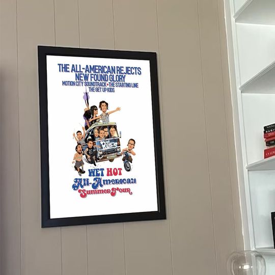 Discover The All-American 2023 Tour Poster