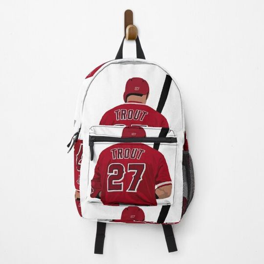 Mike Trout 27 Backpack