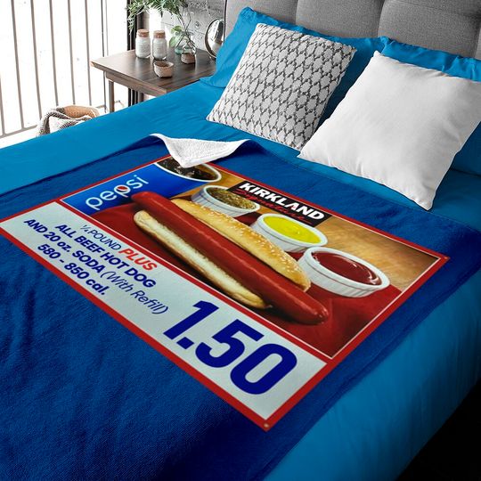 Costco Hot Dog Baby Blankets